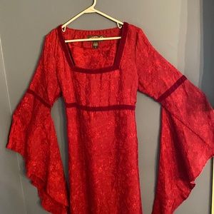 Vintage Eternal Love Gothic/Medieval Dress - M